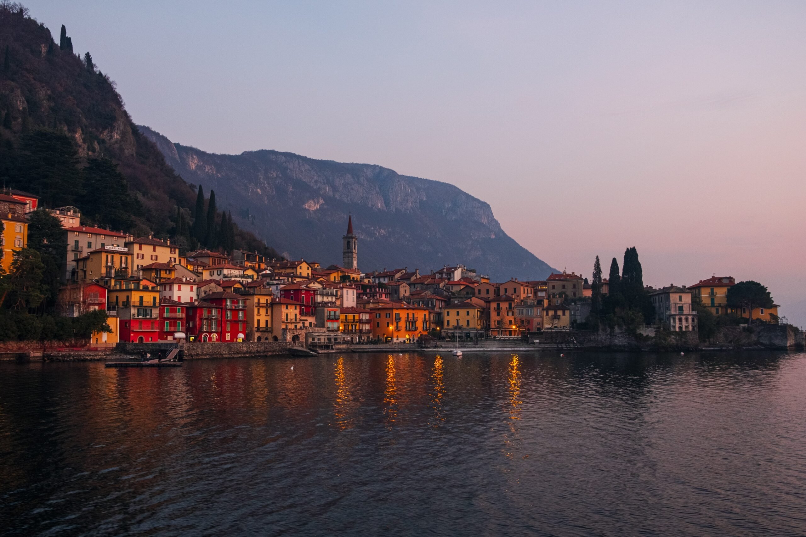 Como at Sunset
