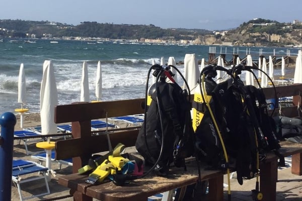 scuba diving in Italy